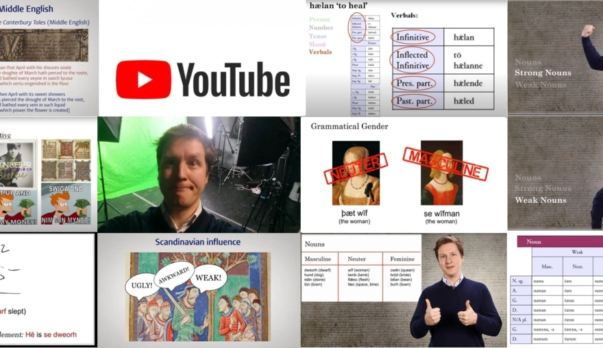 Teaching Old English on YouTube: When a medieval language meets a modern medium